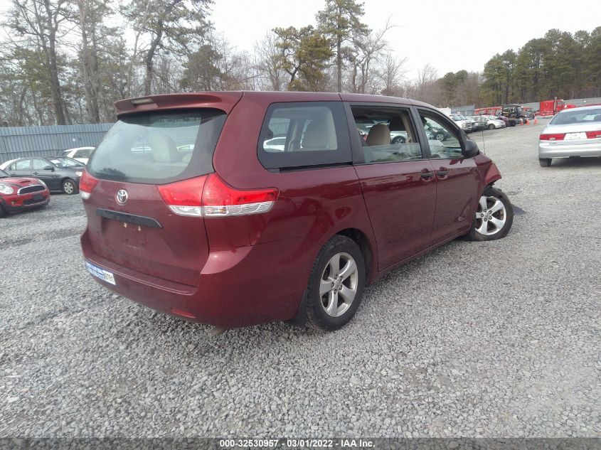 2013 TOYOTA SIENNA L 5TDZK3DC1DS401938
