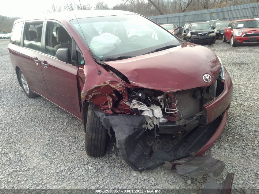 2013 TOYOTA SIENNA L 5TDZK3DC1DS401938