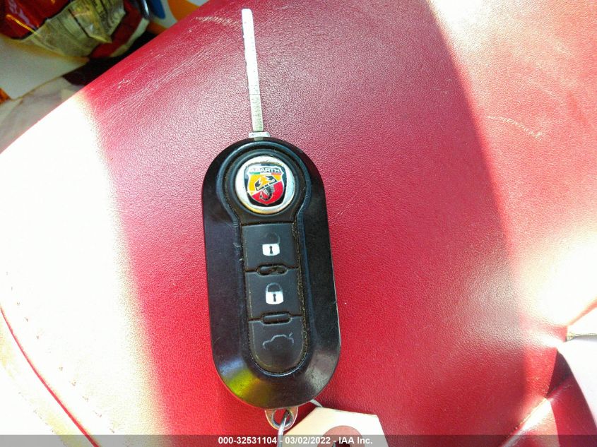 2013 FIAT 500 ABARTH 3C3CFFFH8DT551575