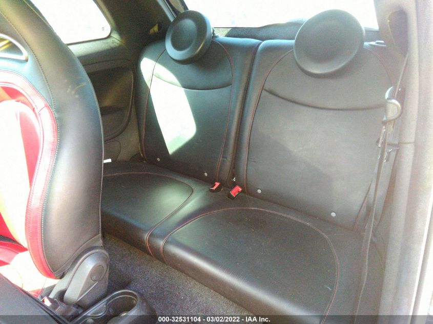 2013 FIAT 500 ABARTH 3C3CFFFH8DT551575
