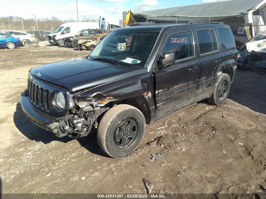 2016 JEEP PATRIOT SPORT 1C4NJRBB2GD586001