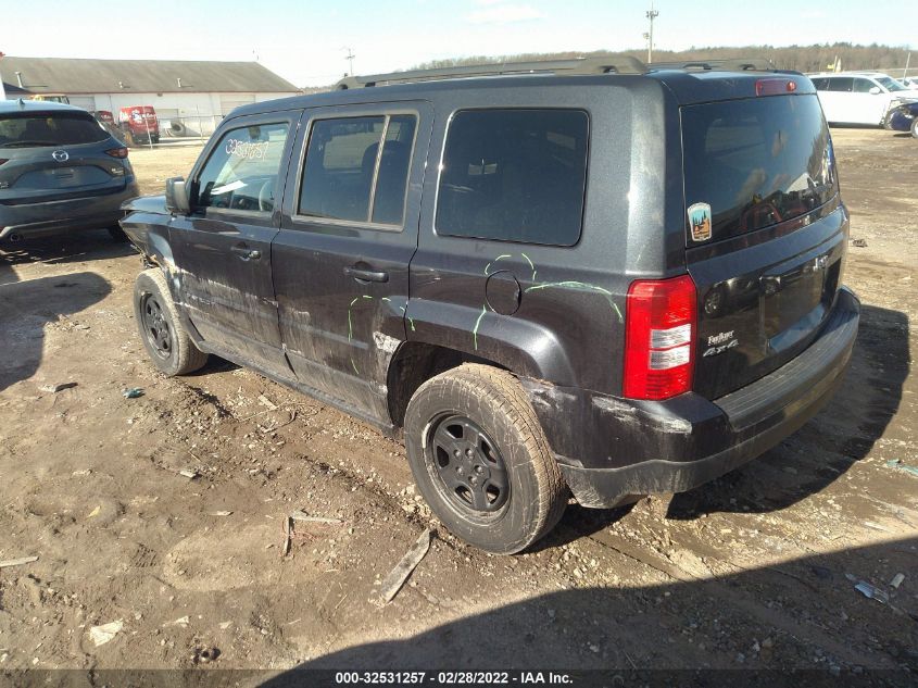 2016 JEEP PATRIOT SPORT 1C4NJRBB2GD586001