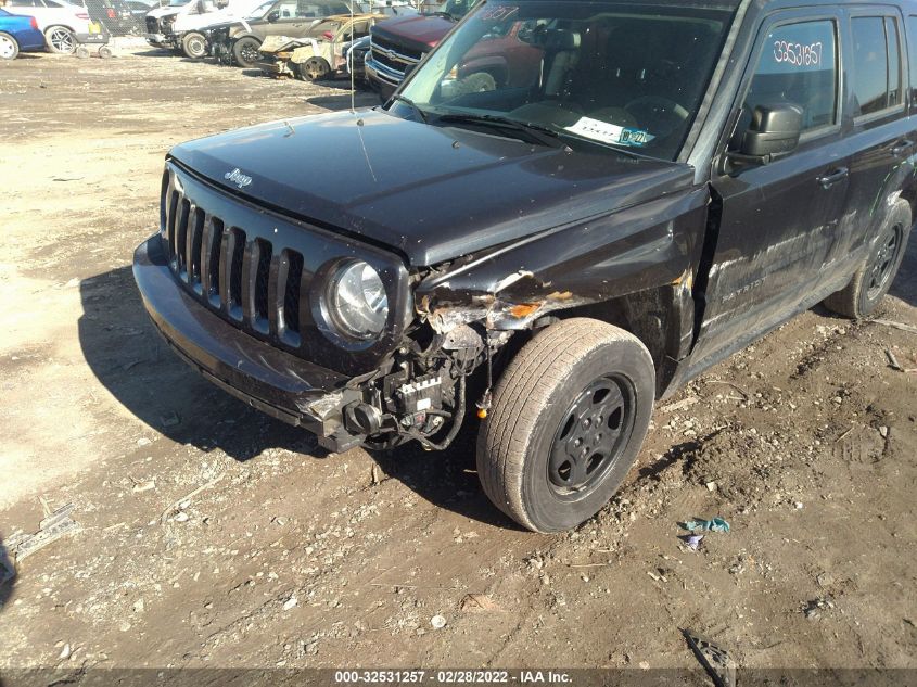 2016 JEEP PATRIOT SPORT 1C4NJRBB2GD586001