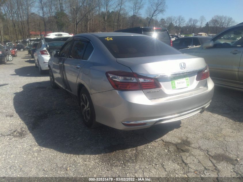 2017 HONDA ACCORD SEDAN LX 1HGCR2F32HA192397