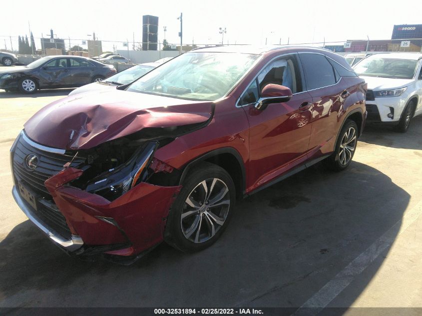 2017 LEXUS RX RX 350 2T2ZZMCA8HC076782