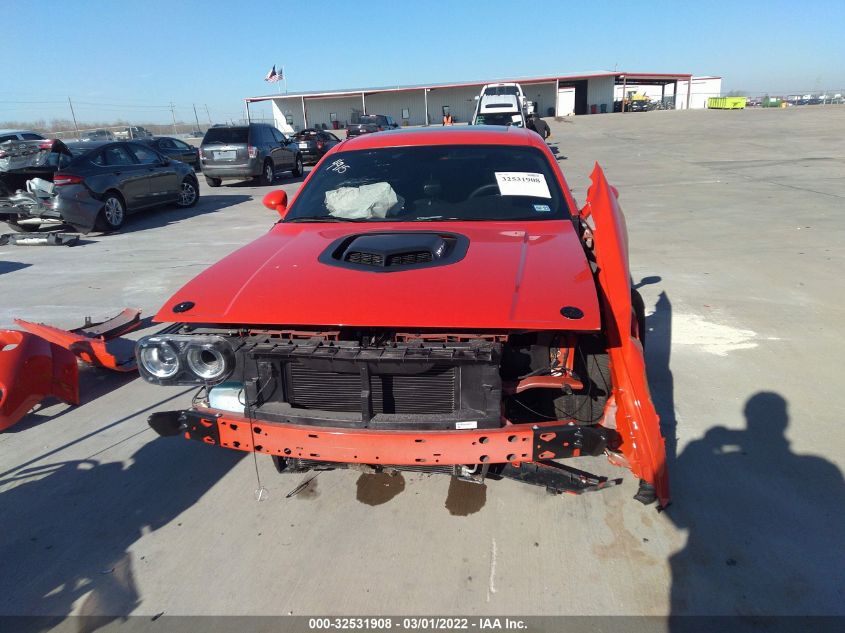 2021 DODGE CHALLENGER R/T SCAT PACK WIDEBODY 2C3CDZFJXMH614436