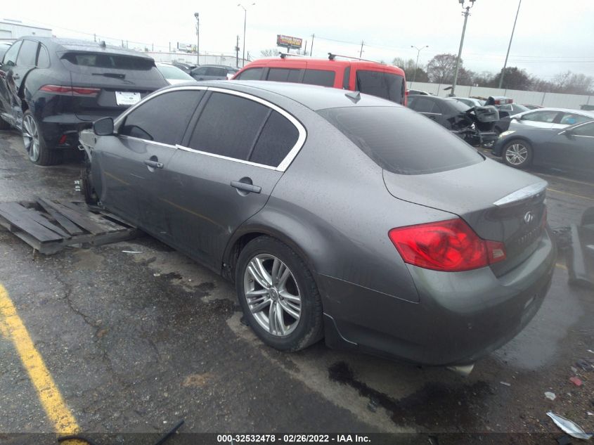 2013 INFINITI G37 SEDAN JOURNEY JN1CV6AP6DM717310