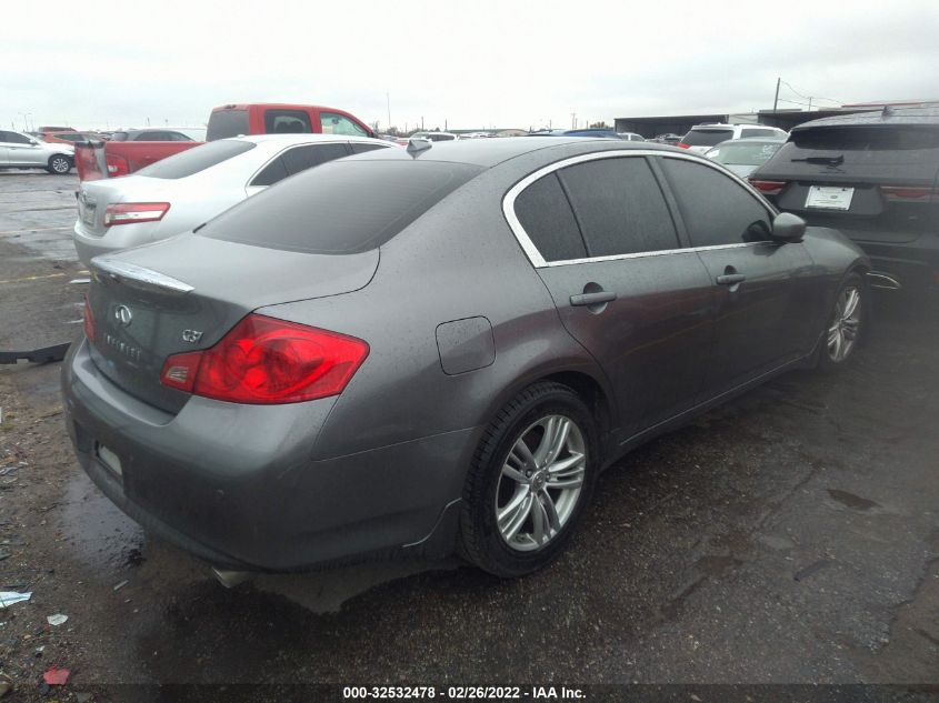 2013 INFINITI G37 SEDAN JOURNEY JN1CV6AP6DM717310