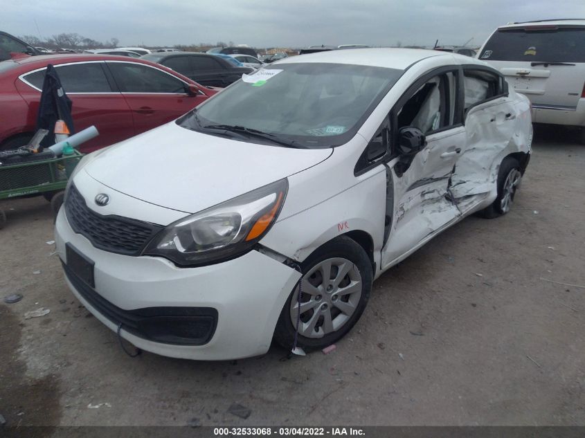 2015 KIA RIO LX KNADM4A33F6460388