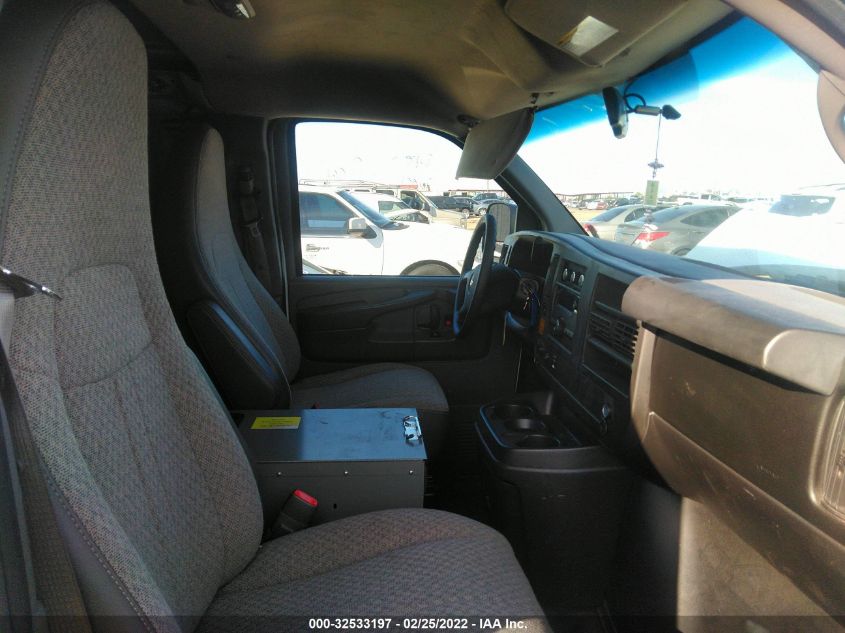 2013 CHEVROLET EXPRESS CARGO VAN 1GCWGFCA2D1136577