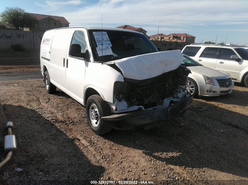 2013 CHEVROLET EXPRESS CARGO VAN 1GCWGFCA2D1136577