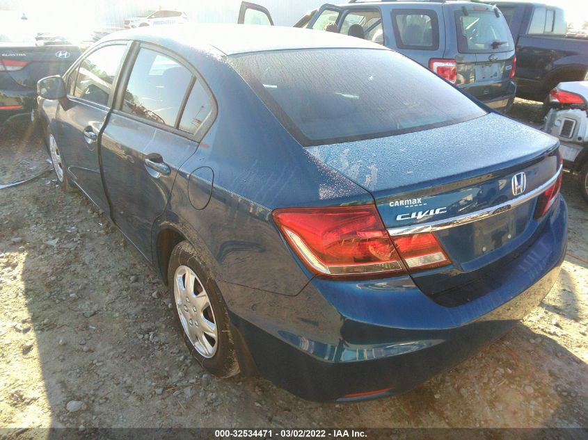 2013 HONDA CIVIC SDN LX 2HGFB2F52DH560978