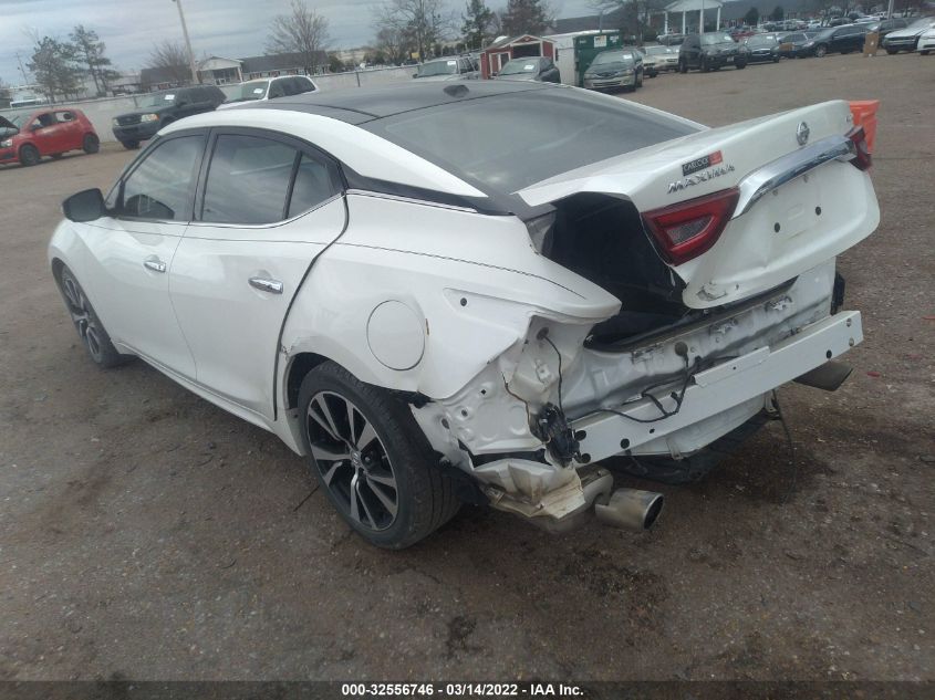 2018 NISSAN MAXIMA PLATINUM 1N4AA6AP8JC366343