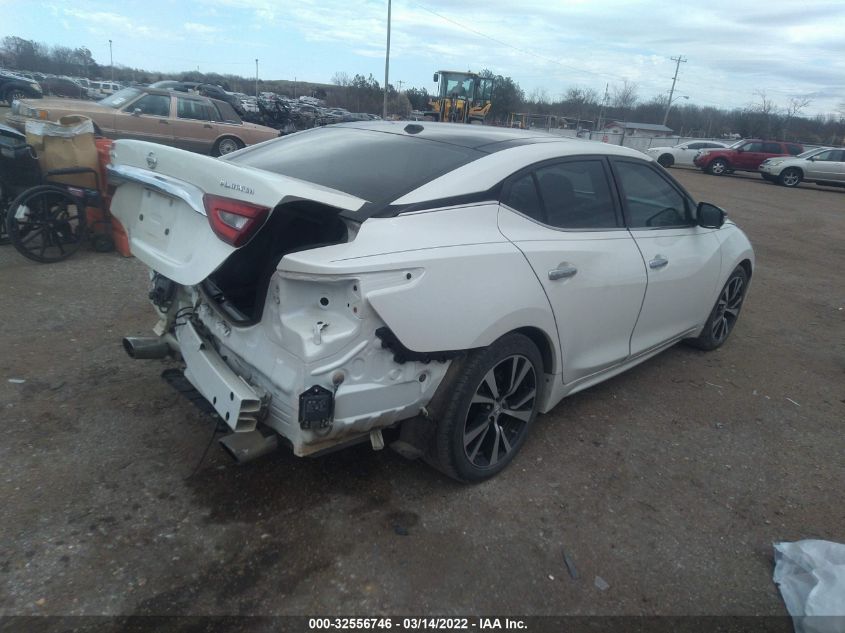 2018 NISSAN MAXIMA PLATINUM 1N4AA6AP8JC366343