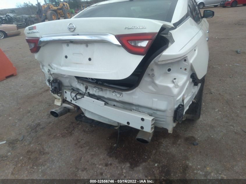 2018 NISSAN MAXIMA PLATINUM 1N4AA6AP8JC366343