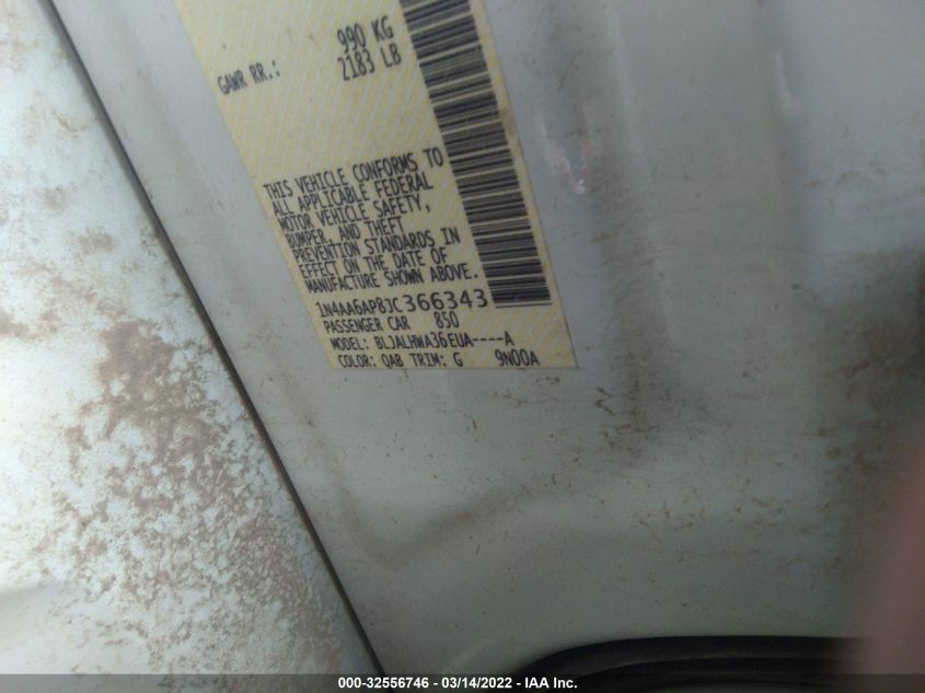 2018 NISSAN MAXIMA PLATINUM 1N4AA6AP8JC366343