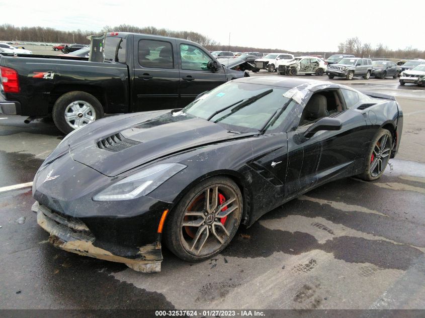 2014 CHEVROLET CORVETTE STINGRAY Z51 3LT - 1G1YL2D71E5114136