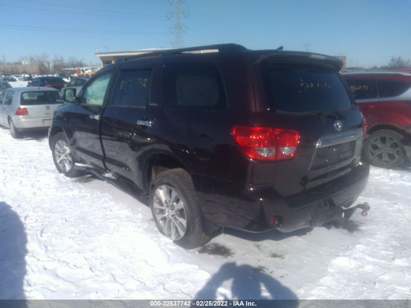 2017 TOYOTA SEQUOIA LIMITED 5TDJW5G11HS150688