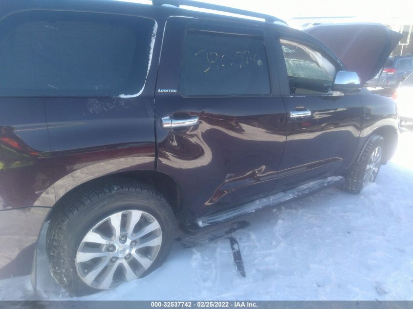 2017 TOYOTA SEQUOIA LIMITED 5TDJW5G11HS150688