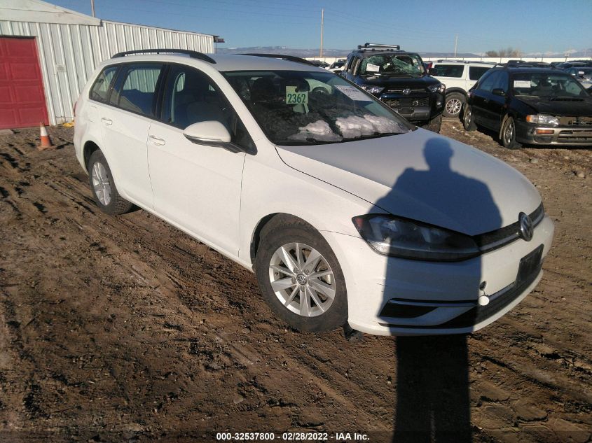 2019 VOLKSWAGEN GOLF SPORTWAGEN S 3VWT57AU9KM510241