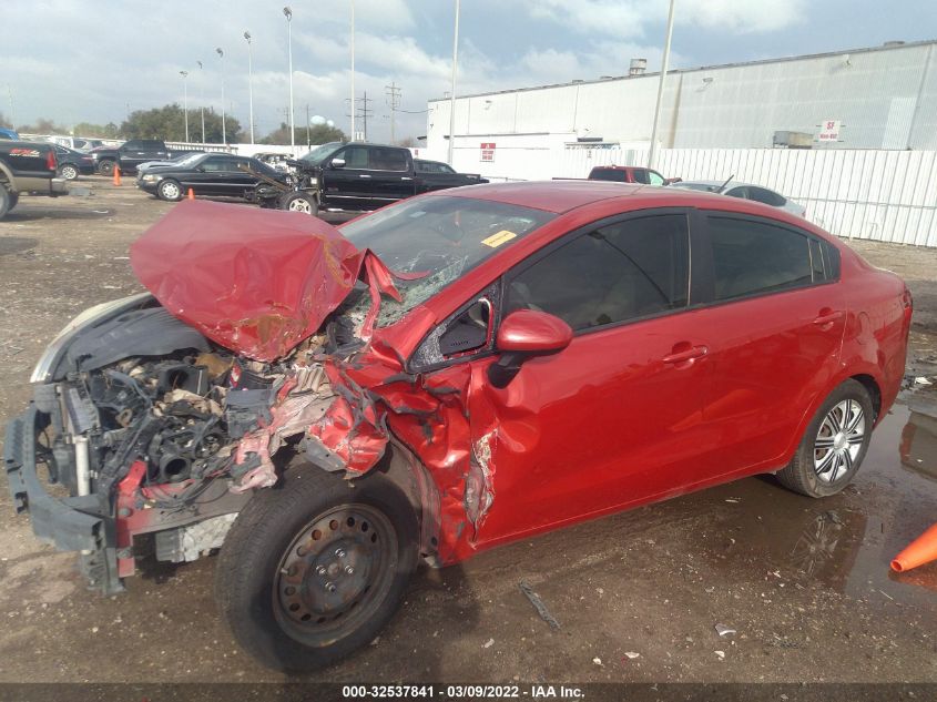 2013 KIA RIO LX KNADM4A3XD6108471