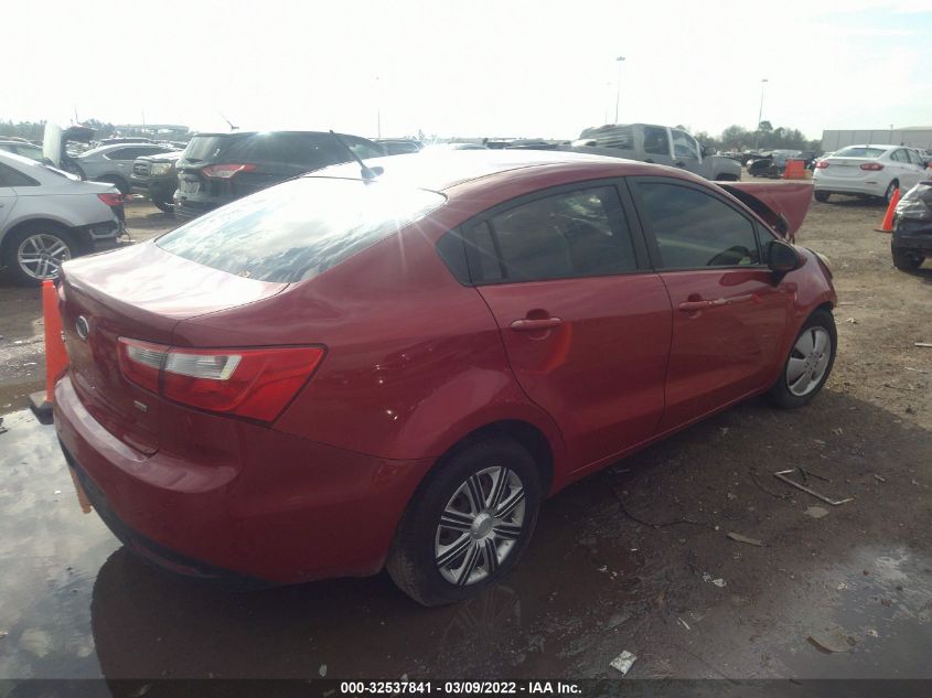 2013 KIA RIO LX KNADM4A3XD6108471