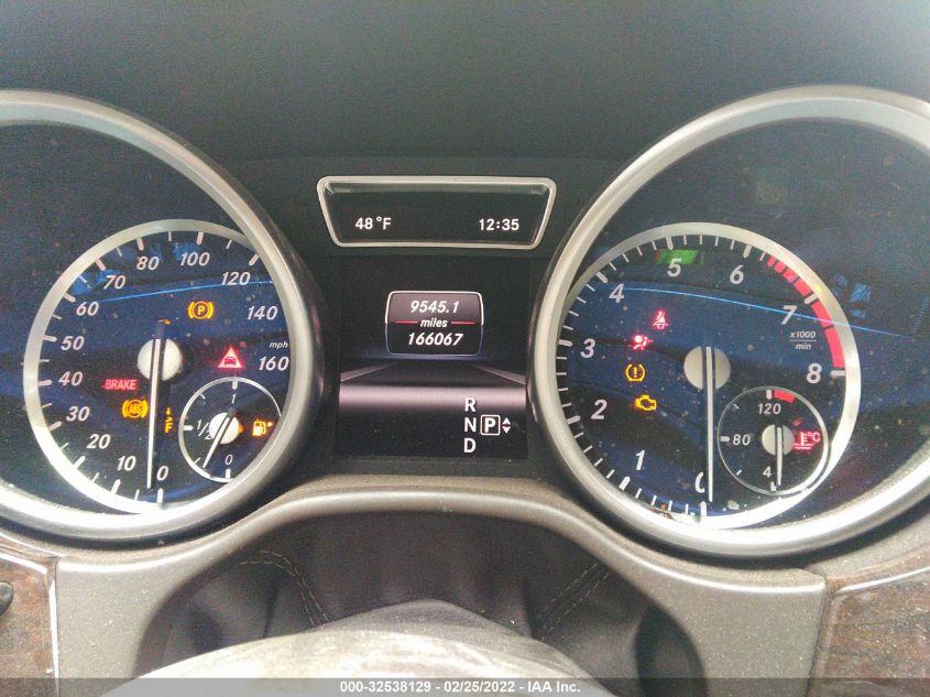 2013 MERCEDES-BENZ M-CLASS ML 350 4JGDA5JB9DA259139