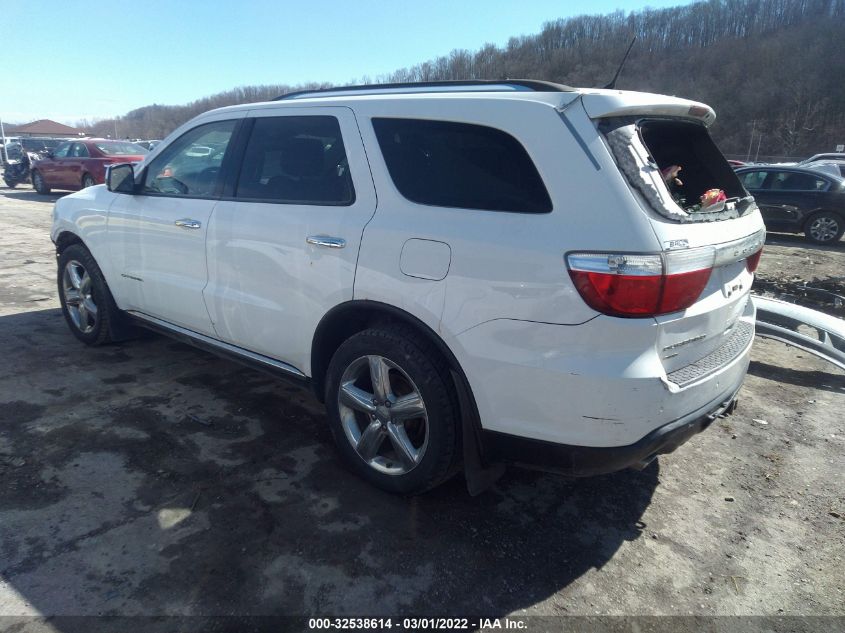 2013 DODGE DURANGO CITADEL 1C4SDJET5DC666328