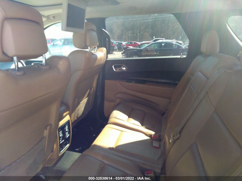 2013 DODGE DURANGO CITADEL 1C4SDJET5DC666328