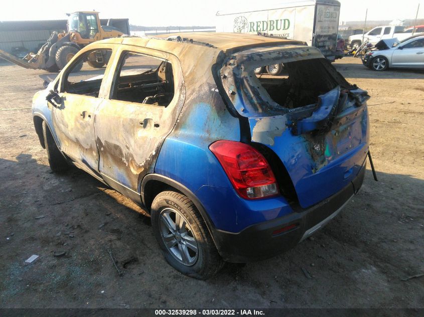 2015 CHEVROLET TRAX LT KL7CJLSB9FB237204