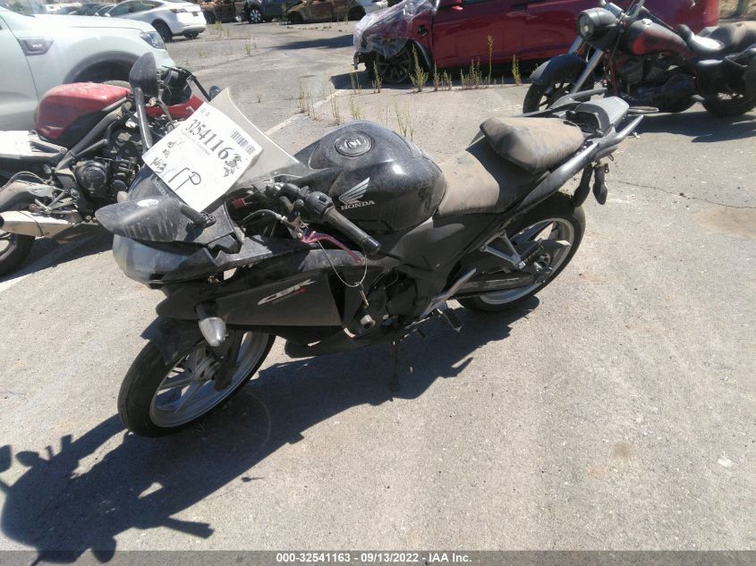 2012 HONDA CBR250 R MLHMC4101C5207340
