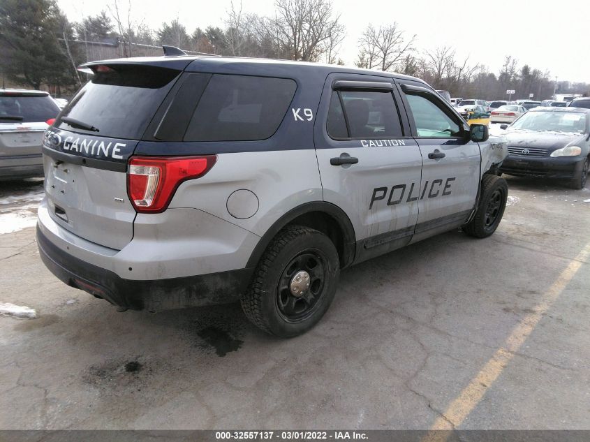 2016 FORD UTILITY POLICE 1FM5K8AR0GGB89063