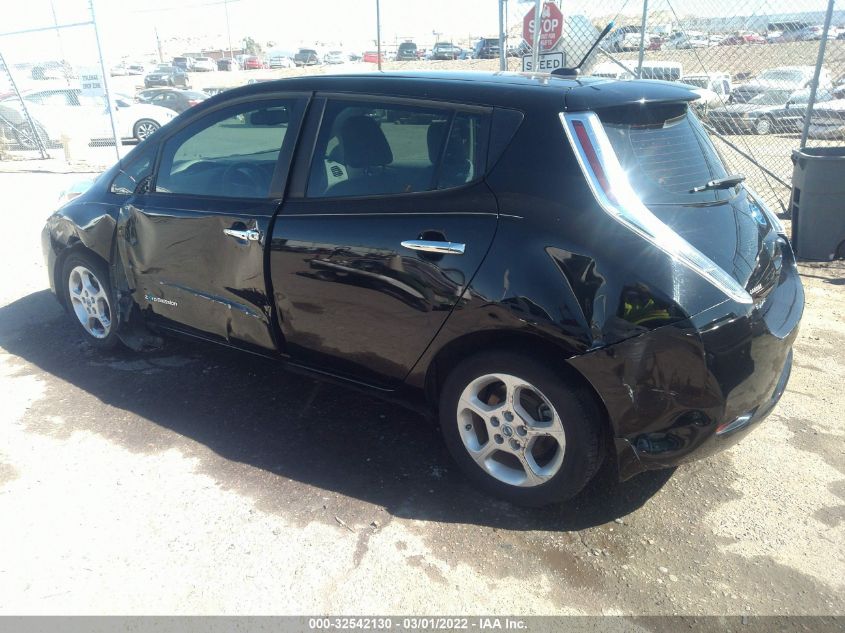 2013 NISSAN LEAF SV 1N4AZ0CP3DC408991