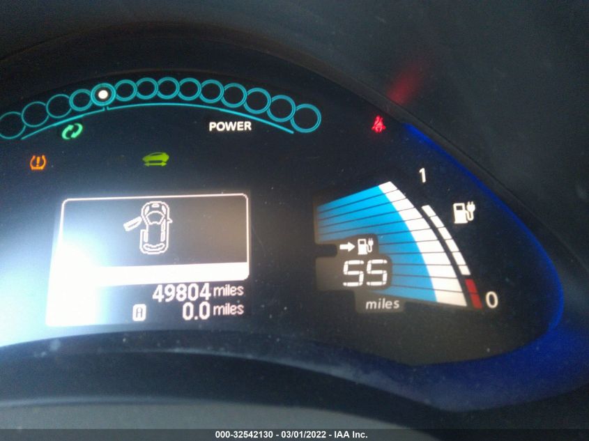 2013 NISSAN LEAF SV 1N4AZ0CP3DC408991