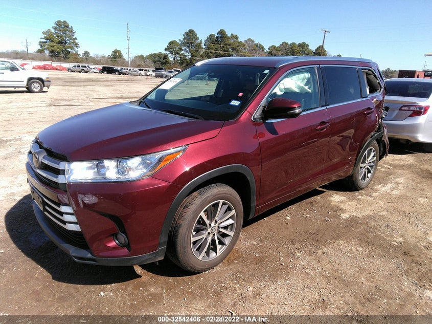 2018 TOYOTA HIGHLANDER SE/XLE VIN: 5TDKZRFHXJS269623