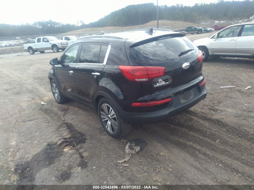 2014 KIA SPORTAGE EX KNDPC3AC2E7651662