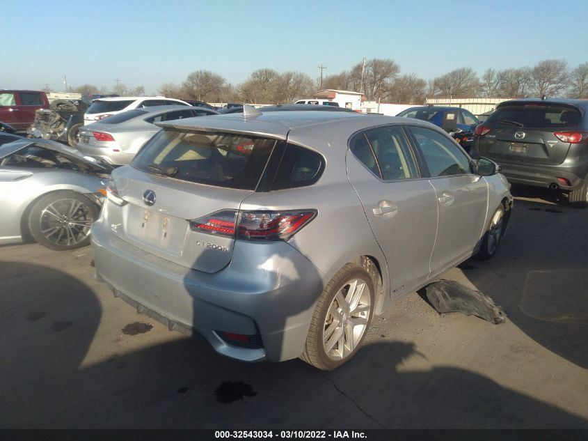2015 LEXUS CT 200H HYBRID JTHKD5BH4F2225949