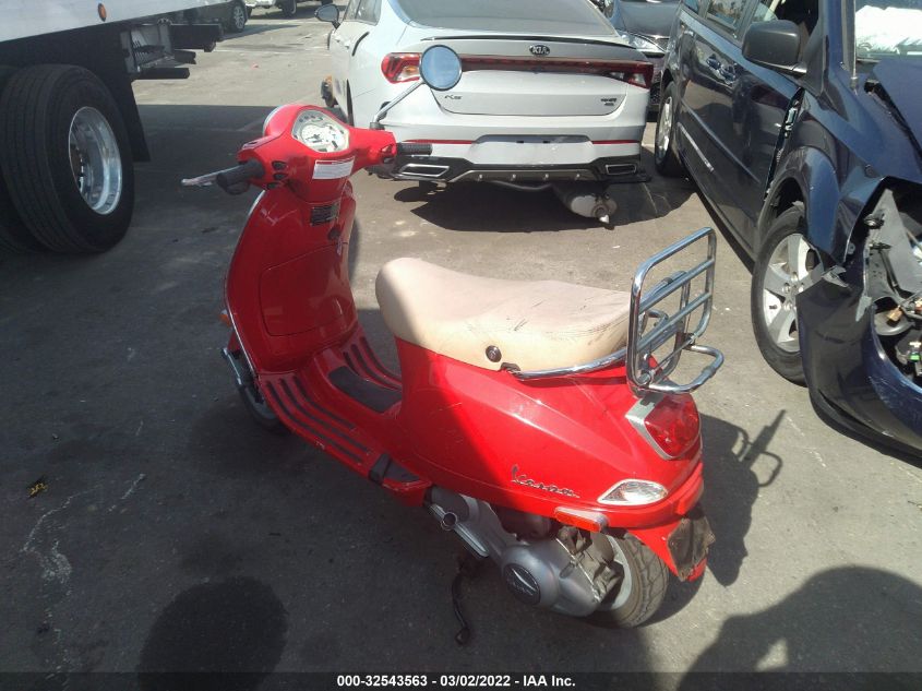 2009 VESPA LX 150 ZAPM448FX95017697