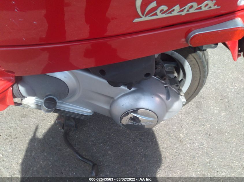 2009 VESPA LX 150 ZAPM448FX95017697