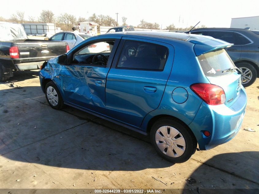 2015 MITSUBISHI MIRAGE DE/RF ML32A3HJ0FH031203