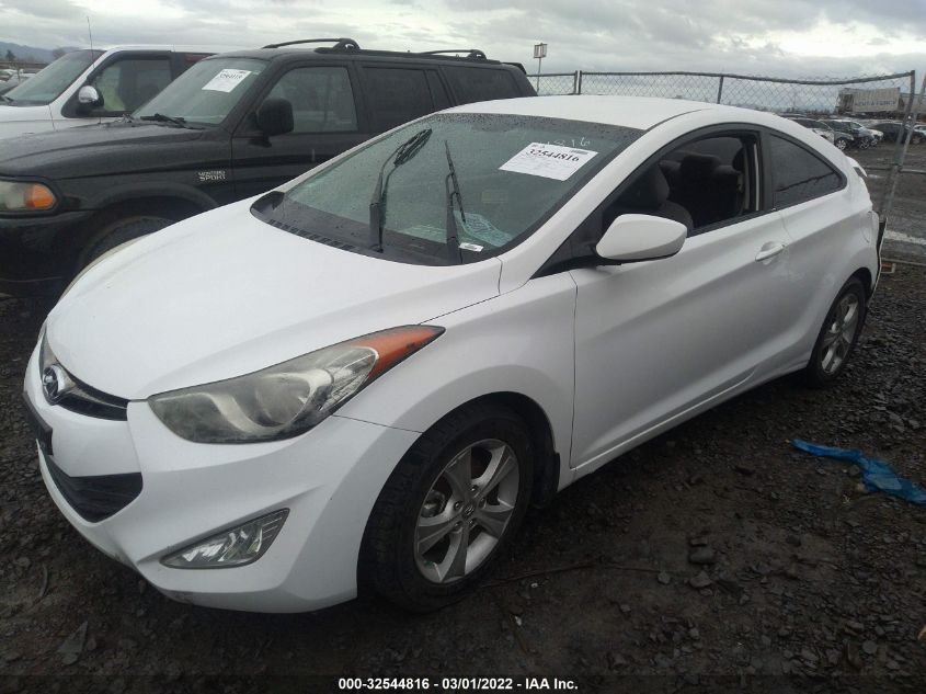 2013 HYUNDAI ELANTRA COUPE GS PZEV KMHDH6AE5DU016826