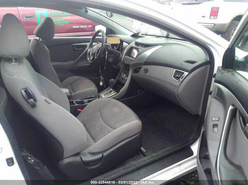 2013 HYUNDAI ELANTRA COUPE GS PZEV KMHDH6AE5DU016826