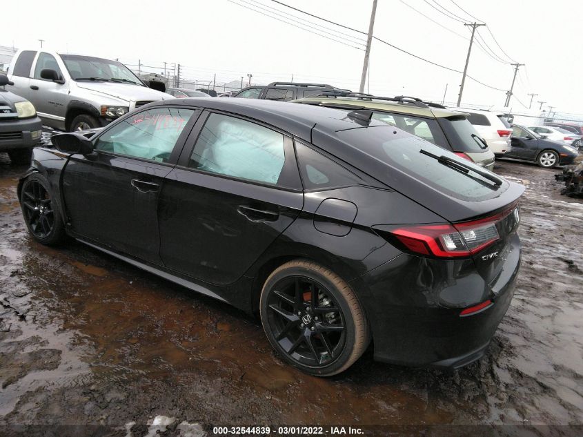 2022 HONDA CIVIC HATCHBACK SPORT 19XFL2H89NE006529