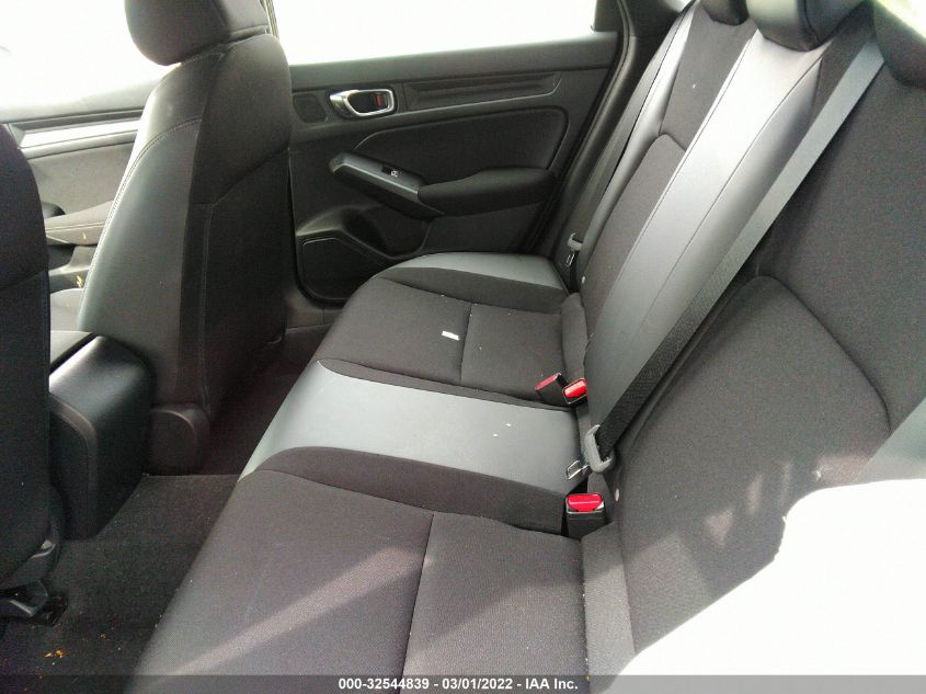 2022 HONDA CIVIC HATCHBACK SPORT 19XFL2H89NE006529