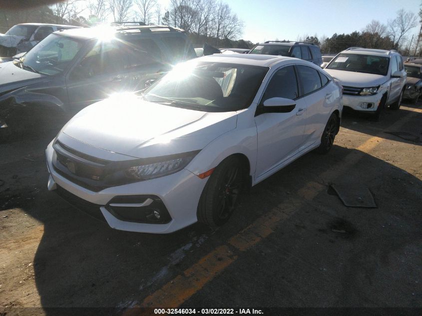 2020 HONDA CIVIC SI SEDAN 2HGFC1E54LH700522