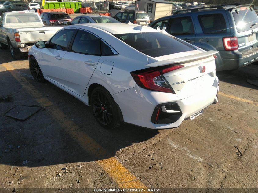 2020 HONDA CIVIC SI SEDAN 2HGFC1E54LH700522