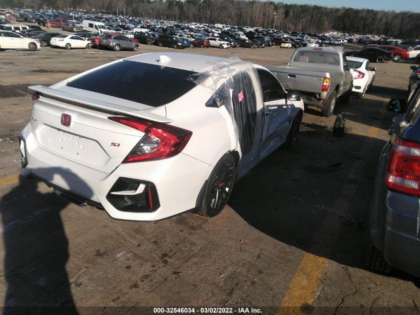 2020 HONDA CIVIC SI SEDAN 2HGFC1E54LH700522