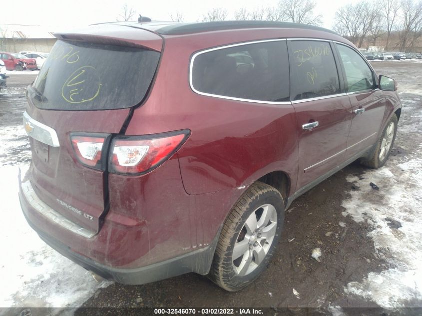 2015 CHEVROLET TRAVERSE LTZ 1GNKRJKD9FJ231168