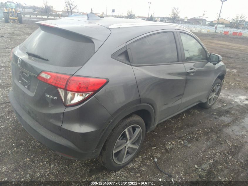 2022 HONDA HR-V EX 3CZRU6H57NM722143
