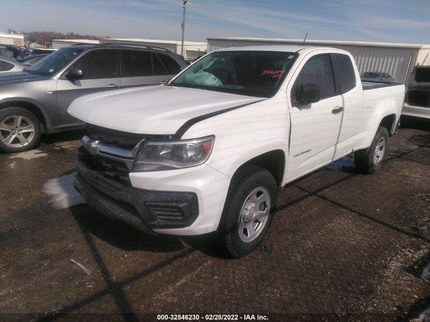2021 CHEVROLET COLORADO 2WD WORK TRUCK 1GCHSBEA9M1205116